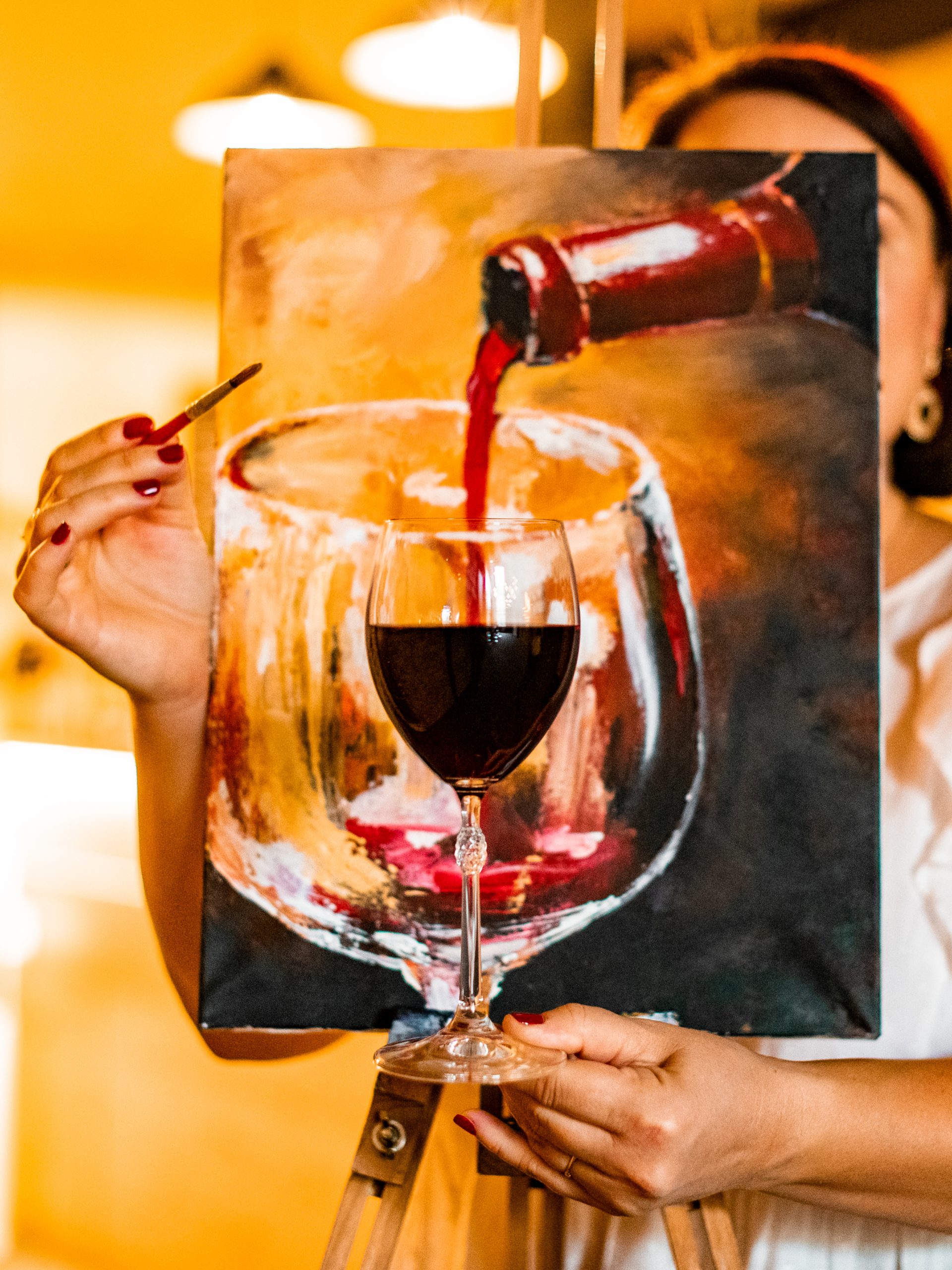 Paint & Sip – живопис та вино